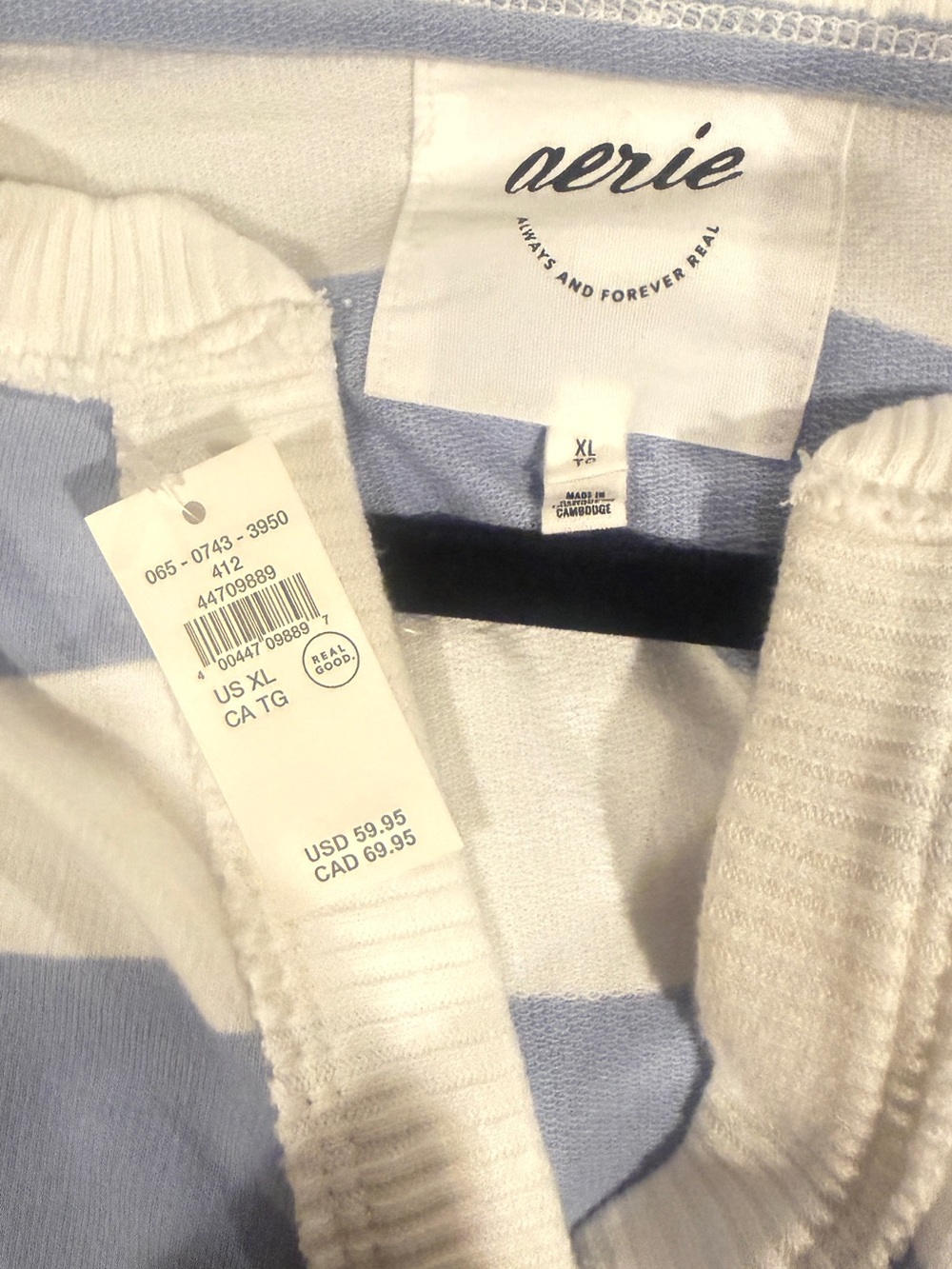 Aerie Poolside Terry Henley Sweatshirt - Picture 4 of 4